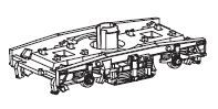 Drehgestell (Endwagen B)