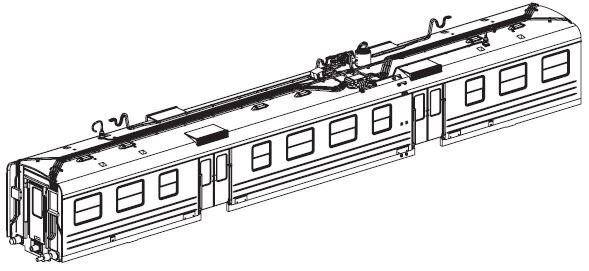 Gehäuse Mittelwagen