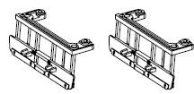 Schienenräumer komplett (2 Stck.)