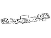Leiterplatte m. Bel.-Platine + Kabel