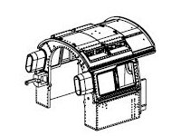 F&uuml;hrerhaus, komplett