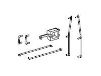 Handstangen F&uuml;hrerhaus, Abdeckung Stellstange