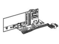 Hauptleiterplatte mit LP Tenderkupplung
