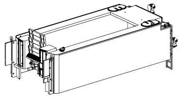 Tendergehäuse komplett