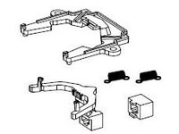 Kupplungsschacht, Abdeckung, Feder