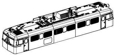 Gehäuse, komplett