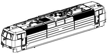 Gehäuse, dekoriert (mit Fenster)