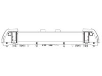 Gehäuse dekor.m.Fenster