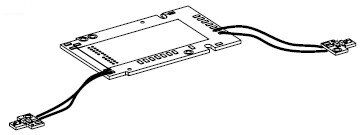 Hauptplatine mit Beleuchtungsplatine