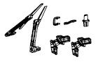 Handstange, Scheibenwischer, IC Stecker