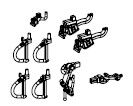 Bremsschlauch, Zughaken, Heizungsstecker, Steckdose