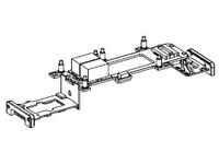 Hauptplatine mit Beleuchtungsplatinen und Kabel