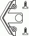 Schienenräumer+2 Schrauben