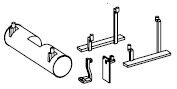 Luftkessel, Rangiertritte, Stufe