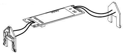 Hauptplatine m. Beleuchtungsplatinen, Kabel
