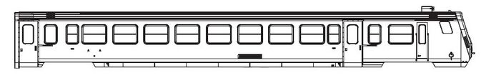 Gehäuse Wagen B, vst.