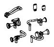 Antenne, Horn, Kabel