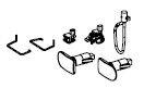 Heizungsstecker, Handgriffe, Puffer