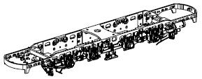 Rahmenblende mit Anbauteilen