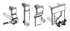 Halter, Bodenventil links