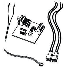Schalterleiterplatte mit Kabel