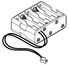 Batteriehalter mit Kabel