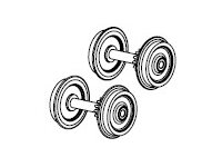 Radsatz (2 St&uuml;ck)