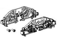 Drehgestell re./li. komplett