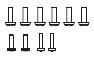 Schraubenset (10-tlg.)