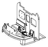 Führerstand komplett m. Lichtleiter