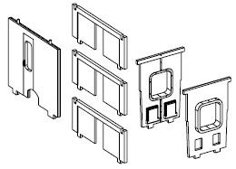 Rückwand, Trennwand, Glaselemente