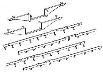 Sch&uuml;rze, St&uuml;tzrippen