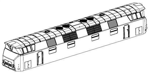 Geh&auml;use, dekoriert