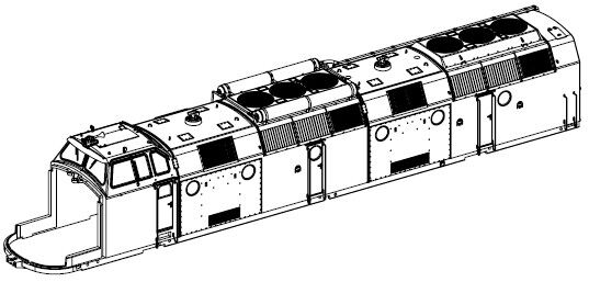 Geh&auml;use komplett