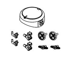 Speisedom mit Ventilen