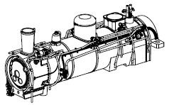 Kessel komplett (ohne Rauchkammert&uuml;r)