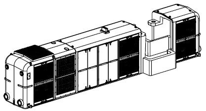 Motorhaube, vollst&auml;ndig