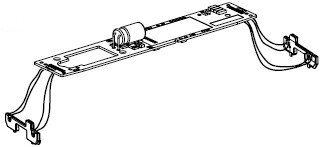 Hauptplatine m. Beleuchtungsplatinen