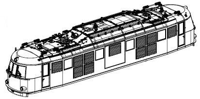 Geh&auml;use komplett (ohne Stroabnehmer)