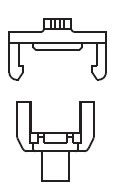 Platinenhalter Kupplung Stecker