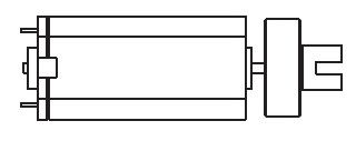 Motor m. Schwungscheibe