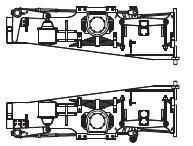 Drehgestellblenden