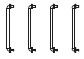 Handstange Tender (4 Stck.)