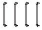Handstange Tender (4 Stck.)