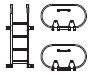 Leiter / Deckel (3tlg.)