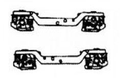 Drehgestellbl. 1+2, dek. Wagen A hinten