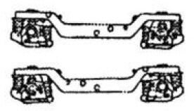 Drehgestellbl. 1+3, Wagen B, dek. hinten