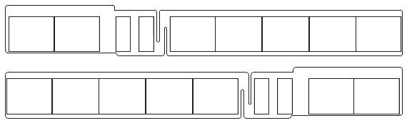 Seitenfenster EW B, rechts + links