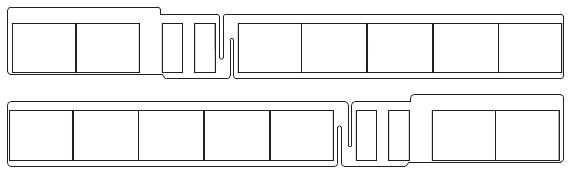 Seitenfenster EW B, rechts + links