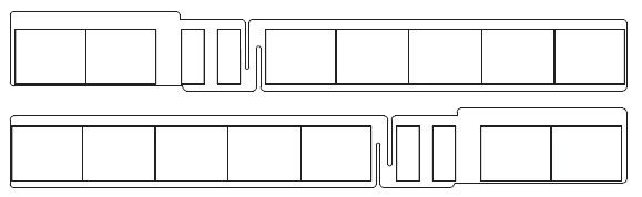 Seitenfenster EW A, rechts + links